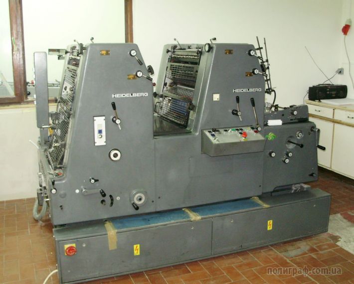 Офсетная печатная машина Heidelberg GTO-52-2