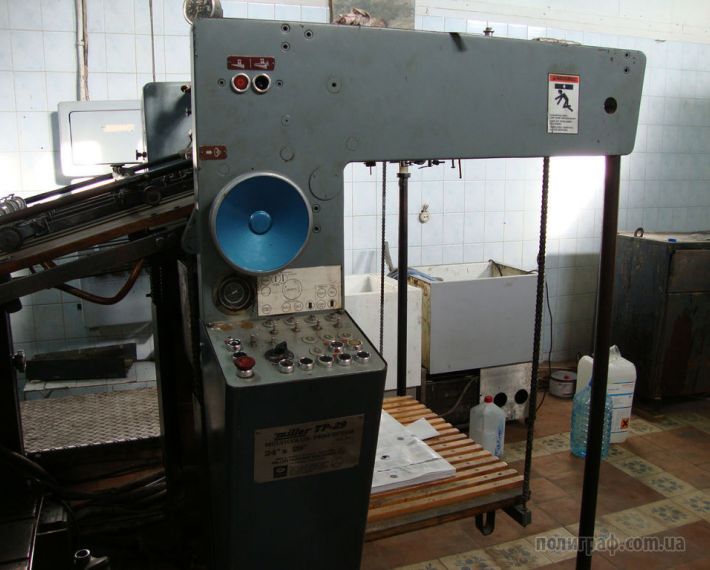 Четырёхкрасочная офсетная листовая печатная машина Miller