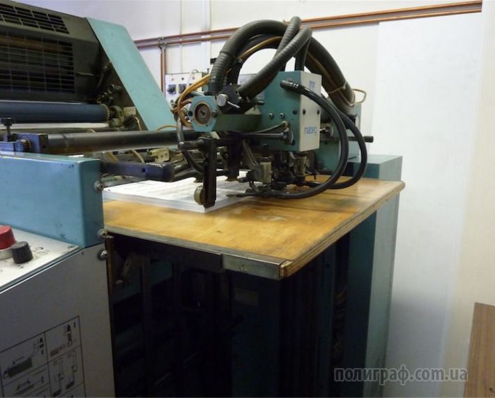 MAN Roland 202, 1988  - 2 красочная листовая офсетная печатная машина формат B2